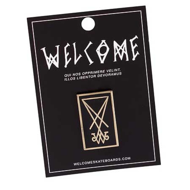 Welcome Skateboards Symbol Enamel Pin N/A N/A
