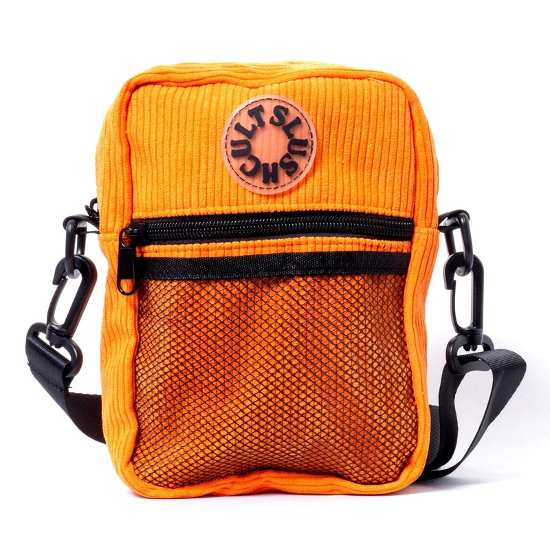 Anywhere Side Bag (Orange Corduroy)