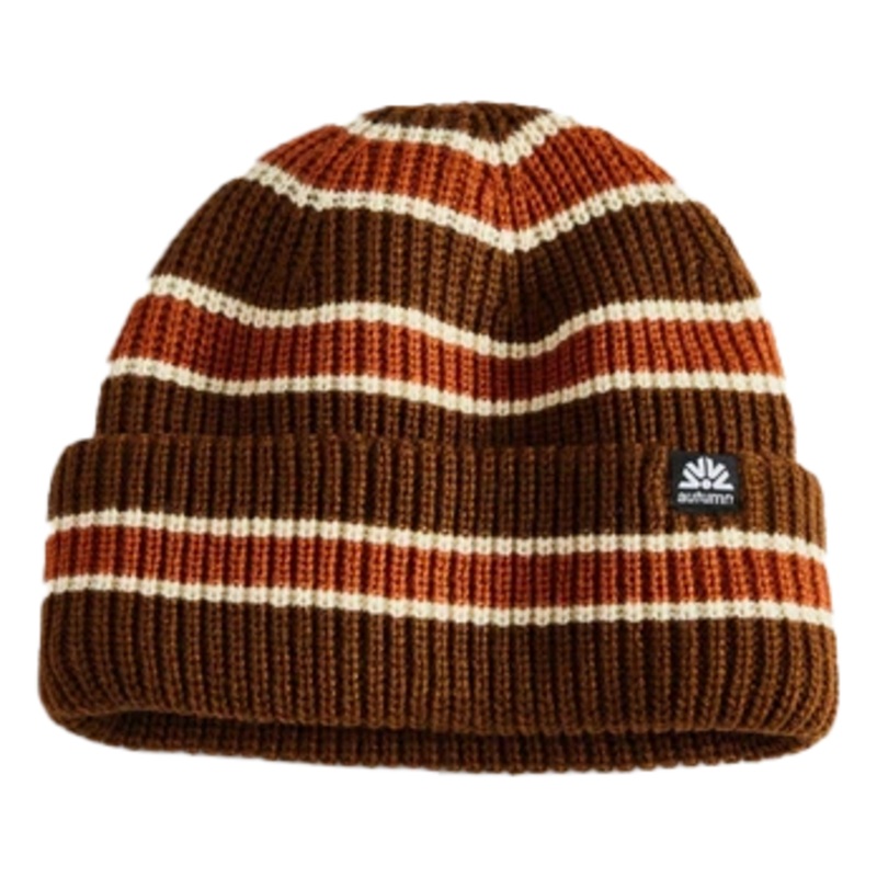 Autumn 2025 Simple Slacker Beanie Brown