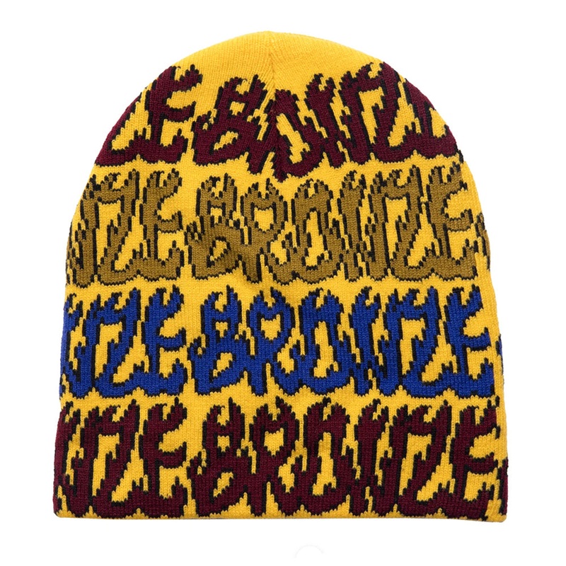 Bronze Flame Beanie Yellow