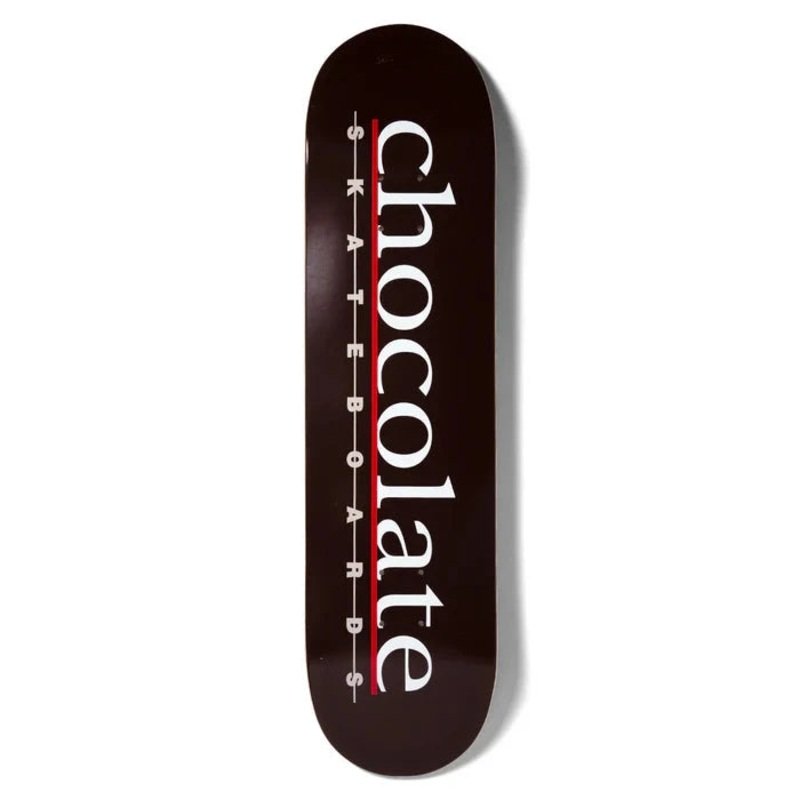 Chocolate Capps The Bar Logo Deck 8.5