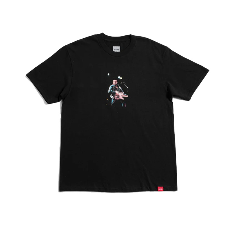 Chocolate X Waylon Jennings “Live” Tee – ( Black ) Small