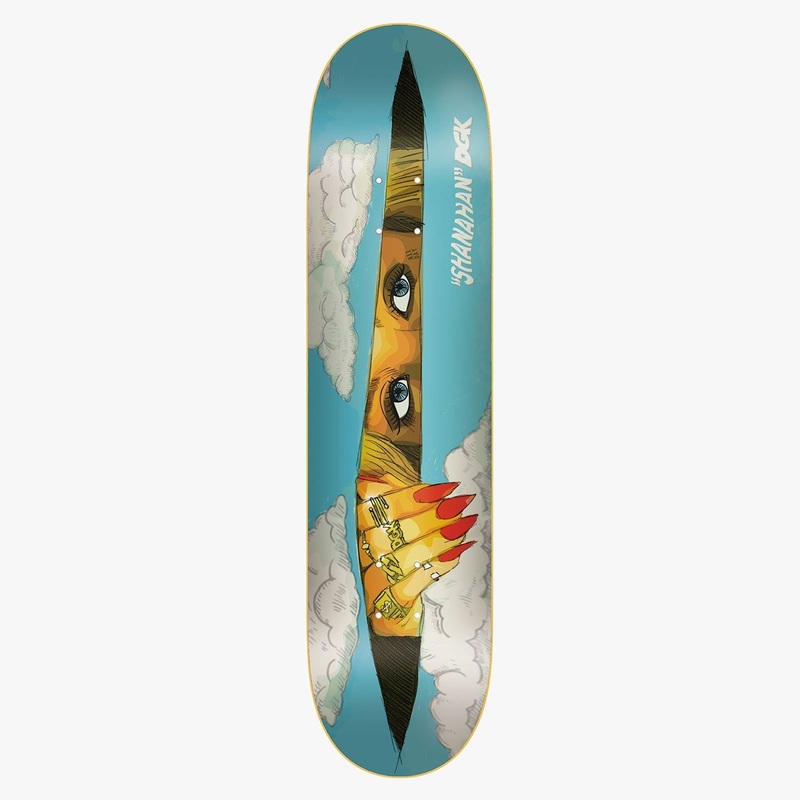 DGK Lurk John Shanahan Skateboard Deck 8.06″ Deck Only 8.06