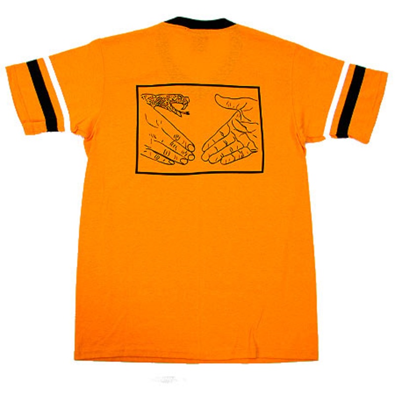 Doom Sayers Snake Shake Vintage T Shirt Yellow Medium