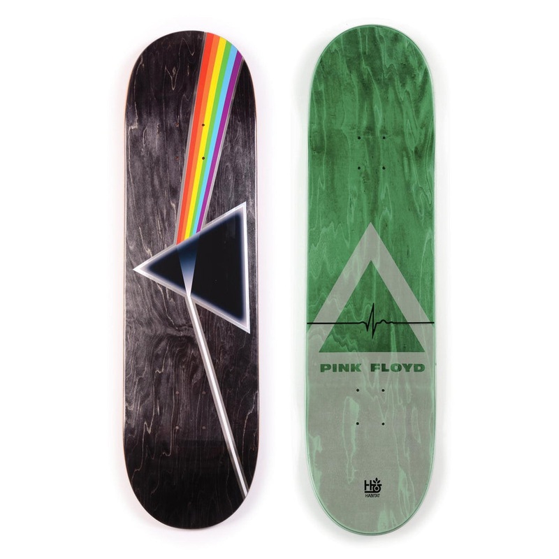 HABITAT x PINK FLOYD DARK SIDE OF THE MOON 8.25″ SKATEBOARD DECK