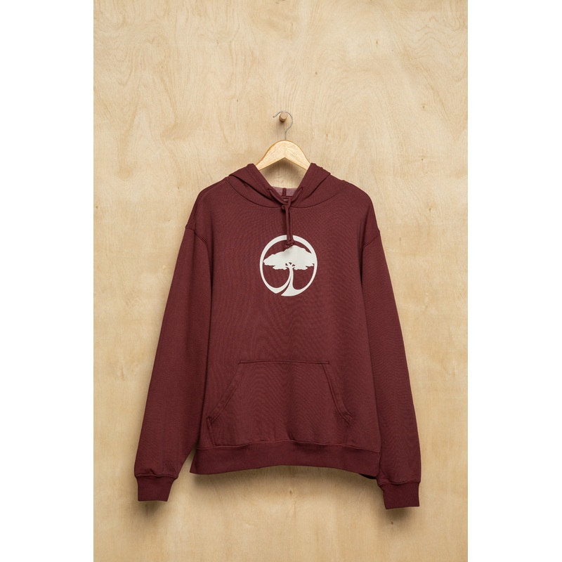 Icon Hoodie Small Maroon