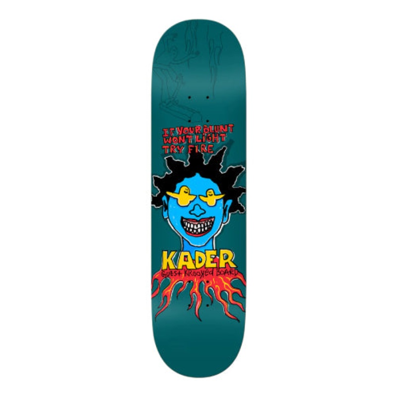 Krooked Kader Guest Skateboard Deck 8.5″ 8.5″