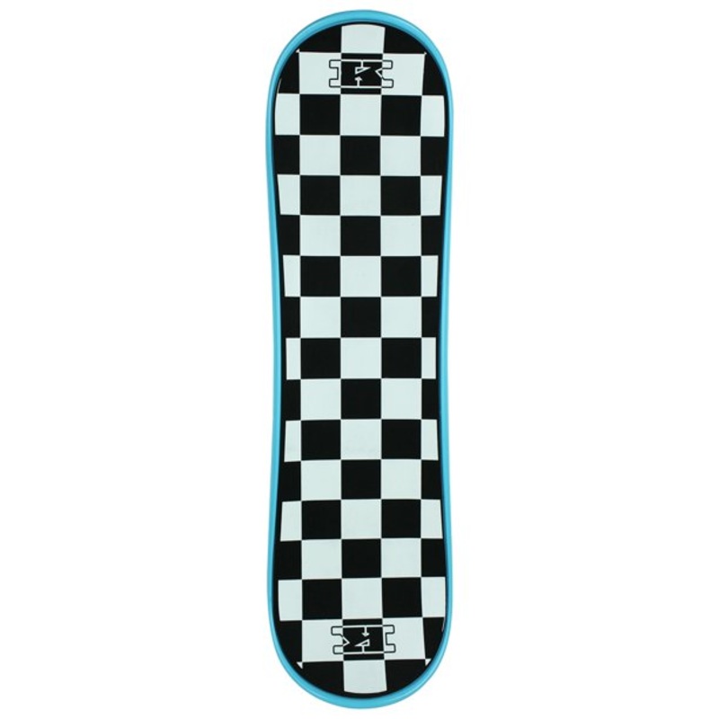 Krown Cyan Checker 9″x32″ Snowskate