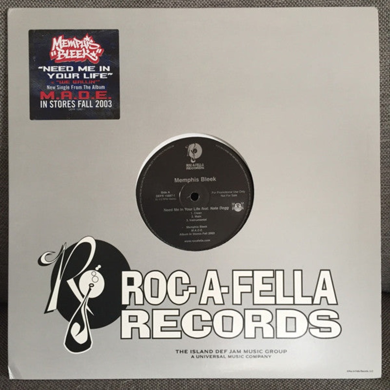 Memphis Bleek  Need Me In Your Life Vinyl LP Record *Sealed 2003 Release*