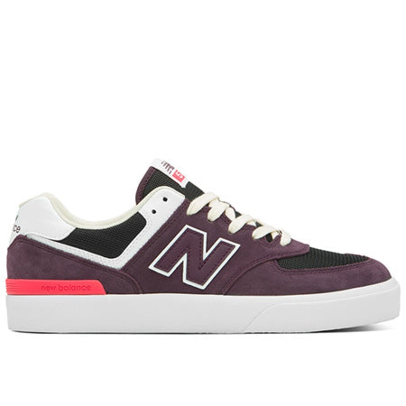 New Balance Numeric 574 Vulc Shoes Purple/ Black 8