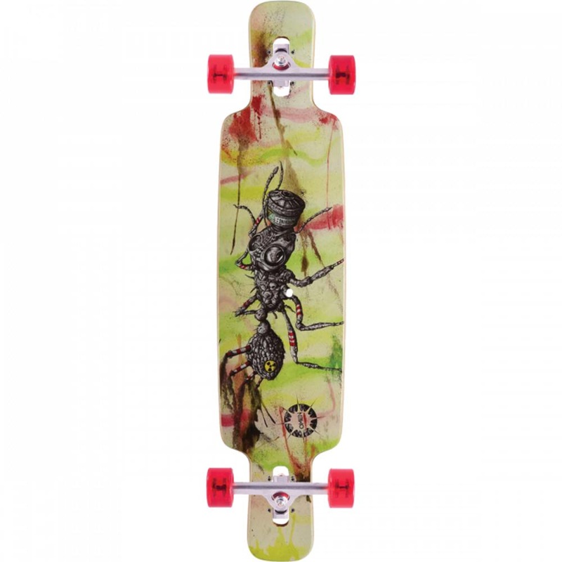 Omen Ant Pollution 41″ Drop Through Longboard