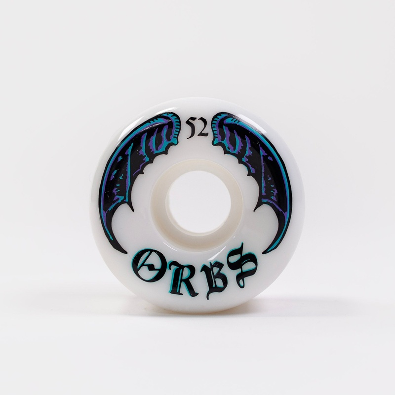 Orbs – 52mm – 99a – Specters – White 52mm 99