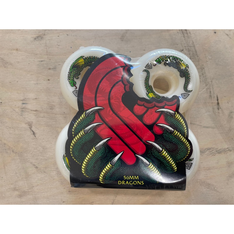 Powell Peralta DRAGON FORMULA 56X36MM 93A OFF WHITE 4PK