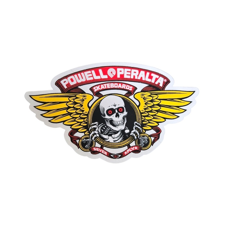 Powell Peralta Winged Ripper 7 ply- STICKER – RED