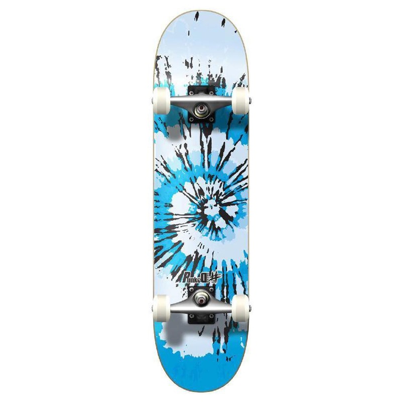 Punked Graphic Complete Skateboard – Tiedye Chill Complete