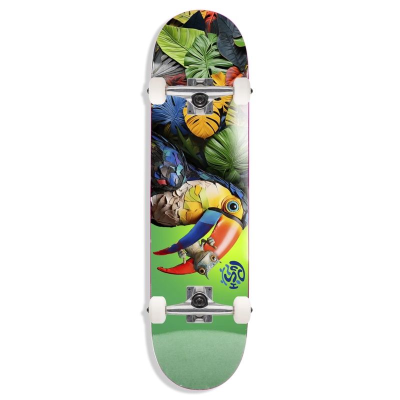 Push “Toucan” 8″ Complete Skateboard
