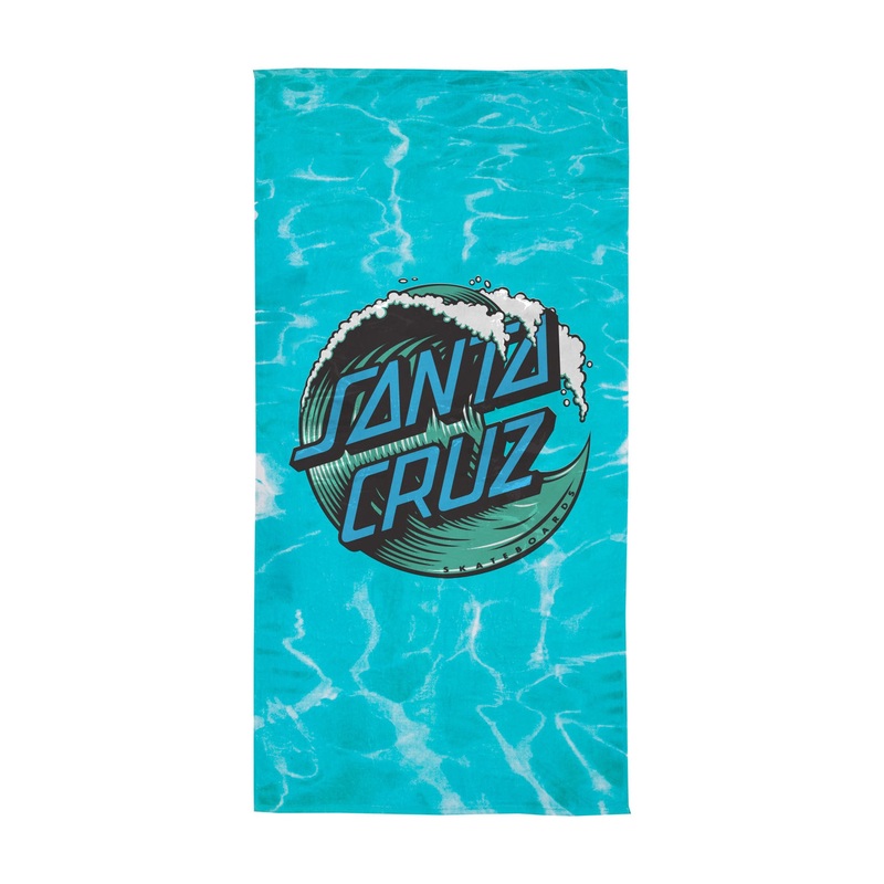 Santa Cruz Wave Dot 32 1/2″ X 64″ Beach Towel Pool