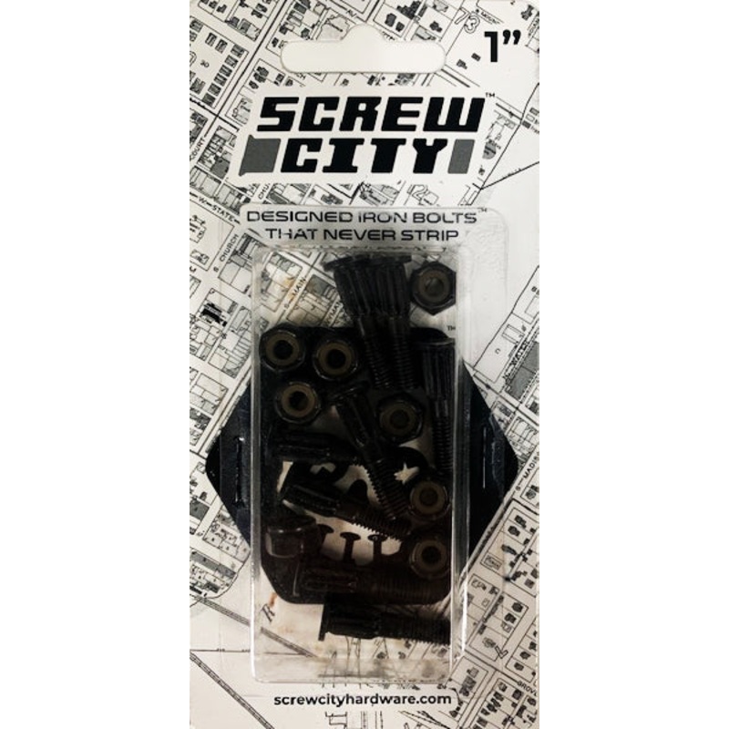 SCREW CITY HARDWARE SKULL 1″