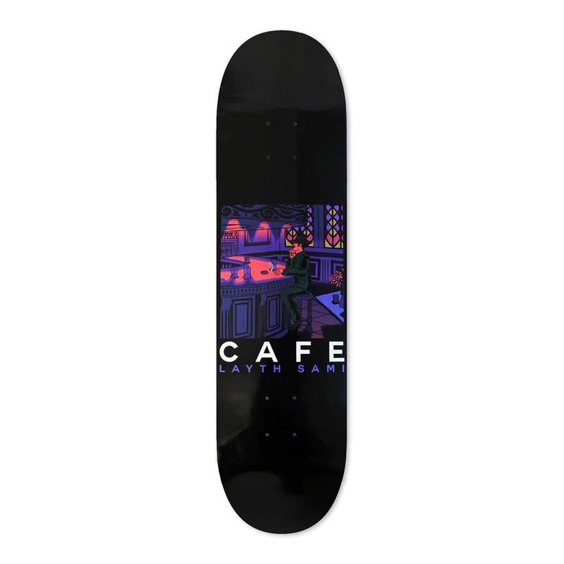 Skateboard Cafe – 8.5″ – Barfly Deck – Black