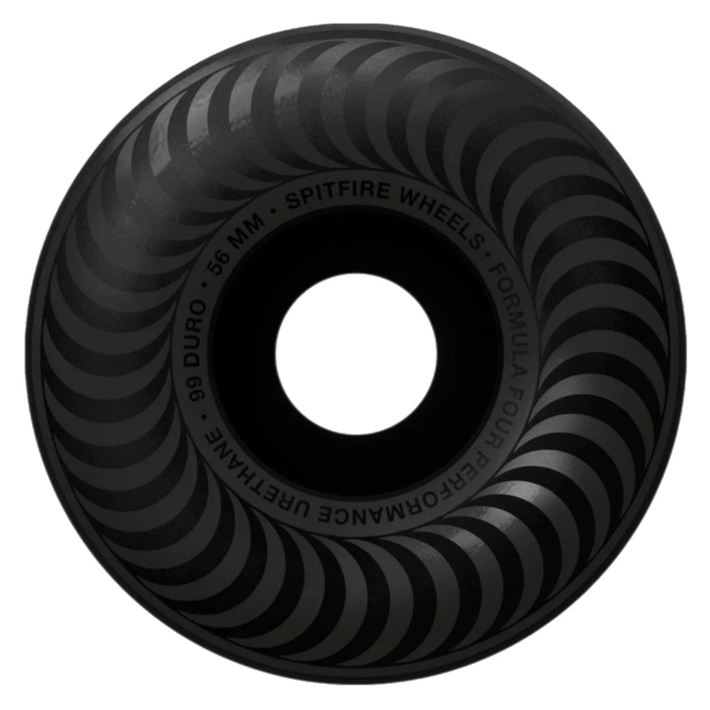 SPITFIRE F4 99 CLASSICS BLACK 56MM
