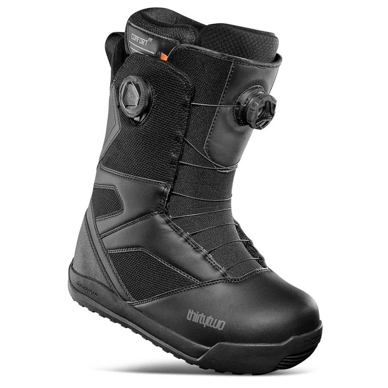 ThirtyTwo Men’s STW Double Boa Snowboard Boots – 2025 8 Black