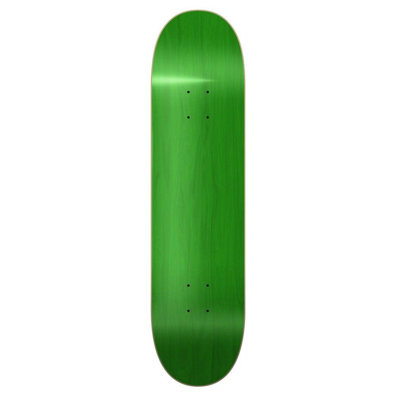 Yocaher Pro Blank Skateboard Deck – Stained Green 7.5″