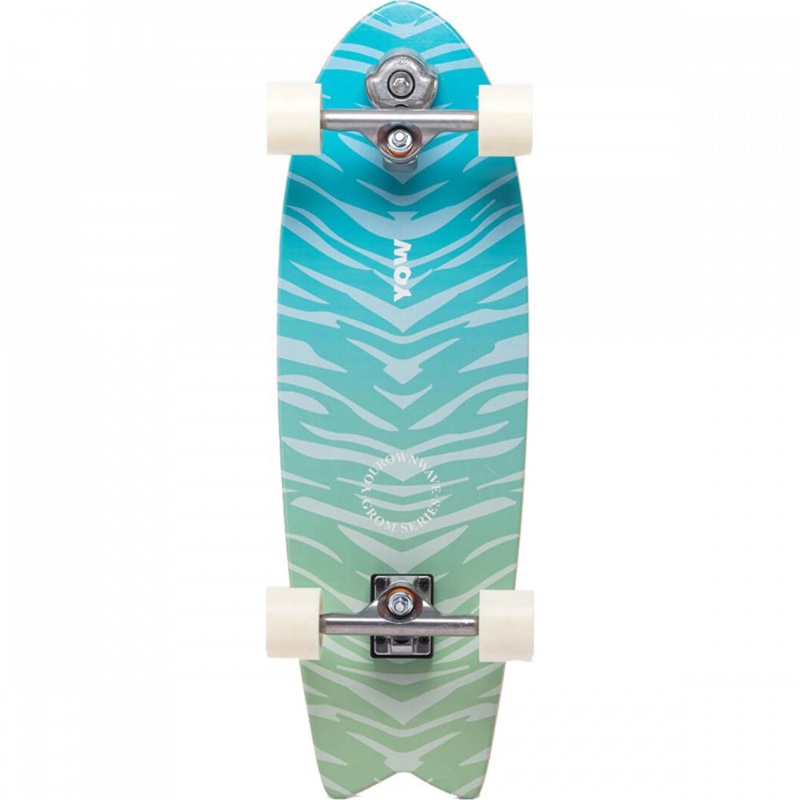 Yow Huntington Grom 30″ Surfskate Cruiser Longboard Complete