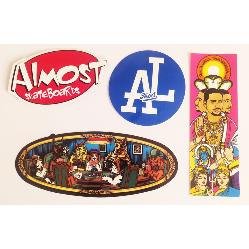 Almost Skateboards Sticker Pack Bundle