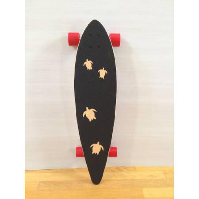 Blank Pintail Longboard 40″ with turtles griptape – Complete