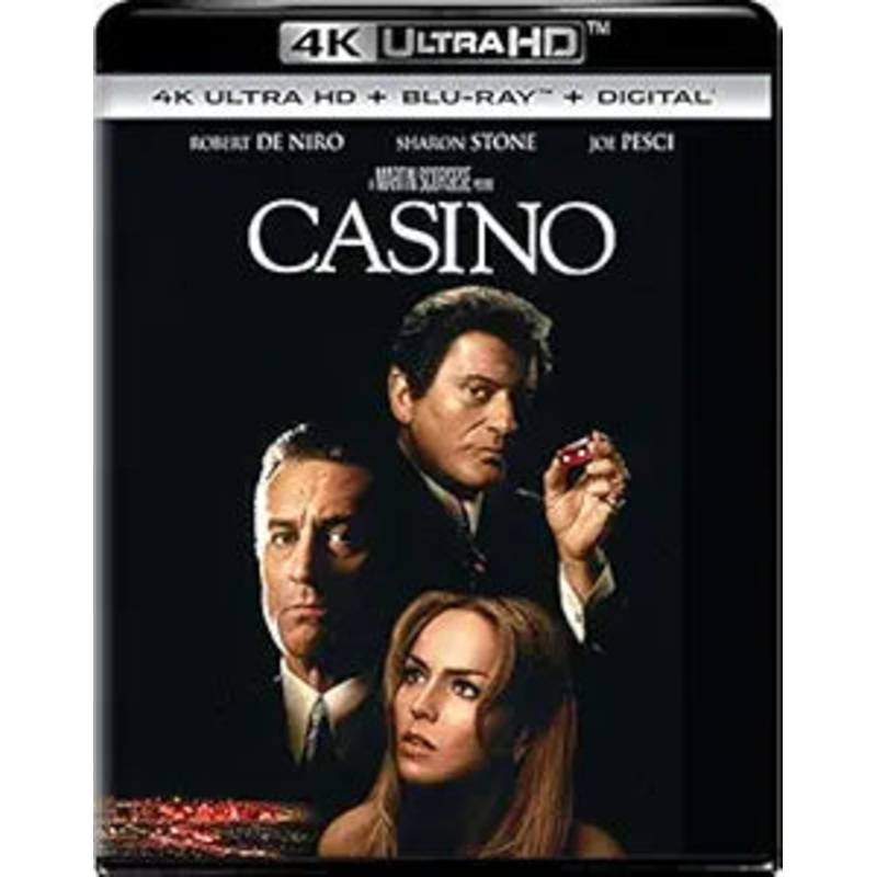 Casino (1995) [4K ULTRA HD BLU-RAY + DIGITAL DOWNLOAD]