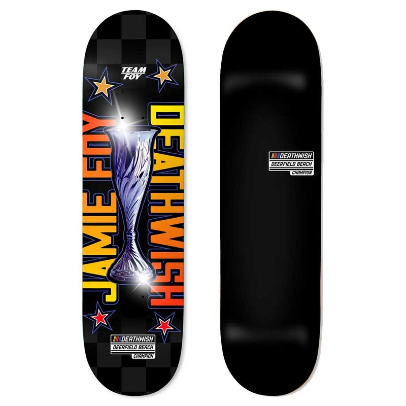 Deathwish Jamie Foy DB Champ Skateboard Deck 8.0″ Deck only 8.0