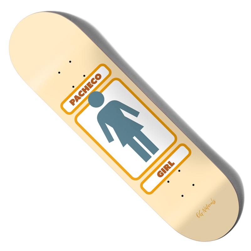 Girl Tyler Pacheco 93 Naturals Deck Cream 8.375 x 31.75 WB:14.25