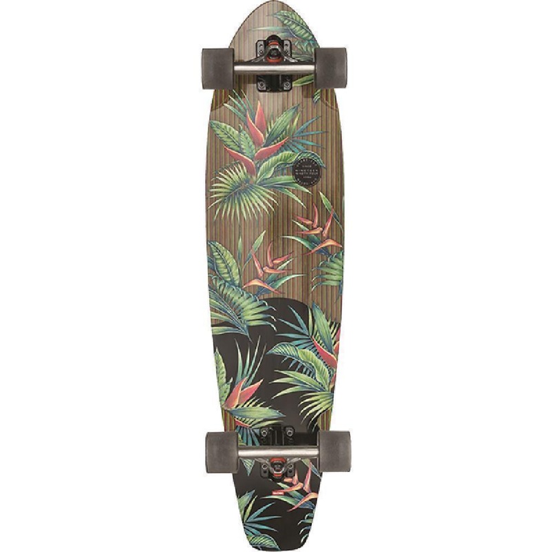 Globe The All Time Hellaconia 35″ V-Ply Kicktail Longboard Complete