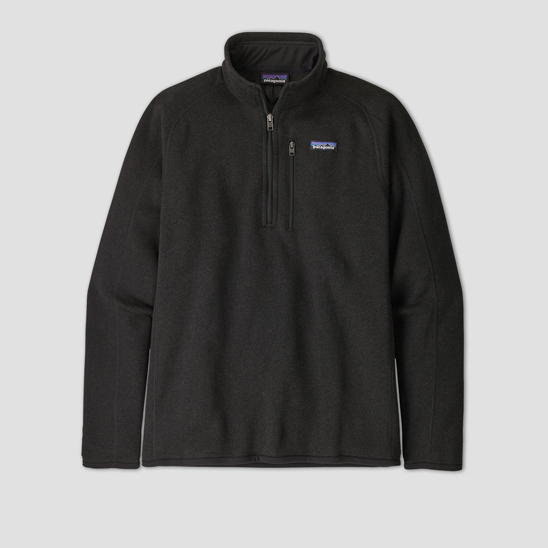 Patagonia Better Sweater 1/4 Zip Fleece Black Small