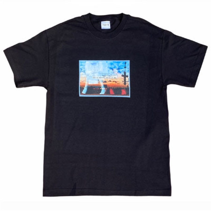 Poets Better Half T Shirt Black Medium