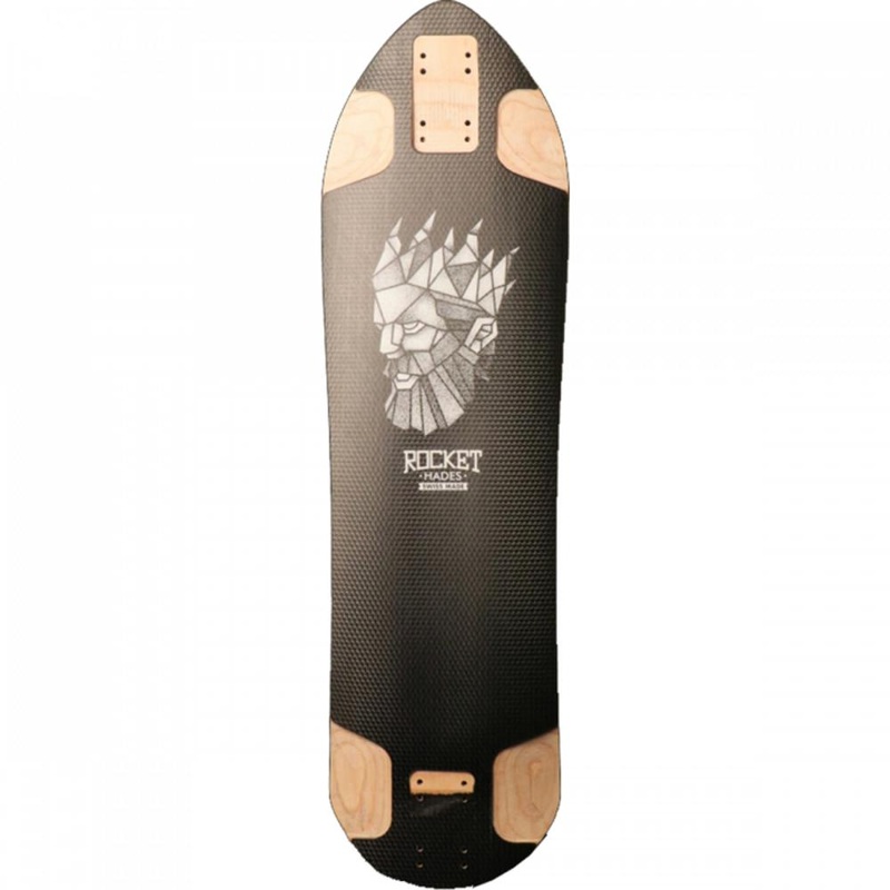 Rocket Hades 33″ Downhill/Freeride longboard Deck – 10th Year series Deck