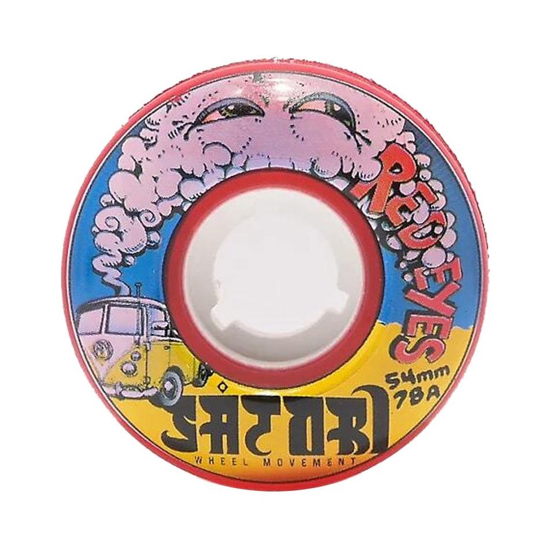 Satori Movement Wheels “Red Eye- Cruiser” 54MM/78A Wheel