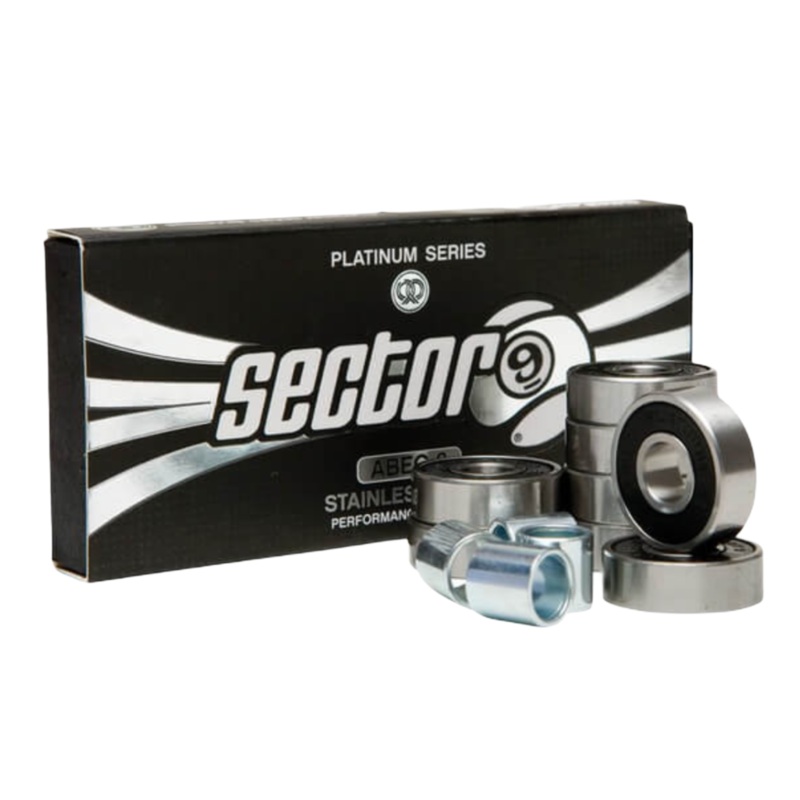 Sector 9 Platinum Series ABEC 9 Skateboard Bearings OS