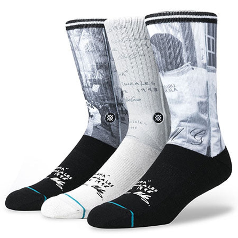 Stance Cologne 3 Pack Socks Black Large