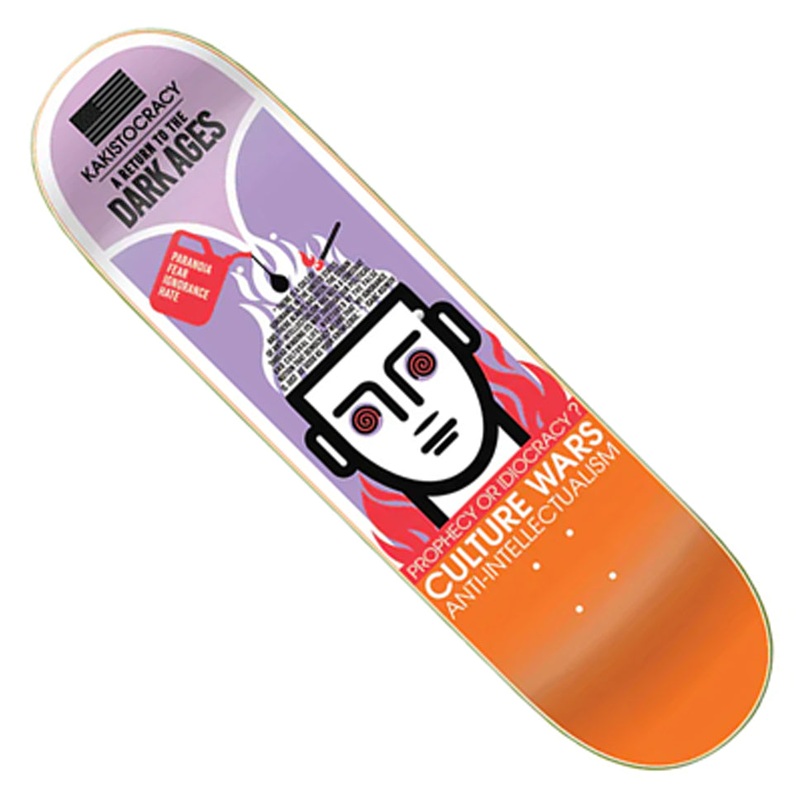Strangelove x Don Pendleton Culture Wars Deck White Dip 8.5 x 31.75 WB:14