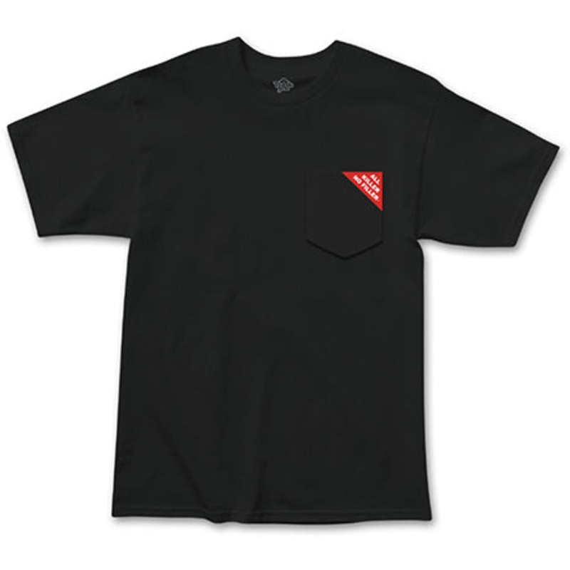 Thank You Skateboards Big Brother All Killer No Filler Pocket T Shirt Black Small