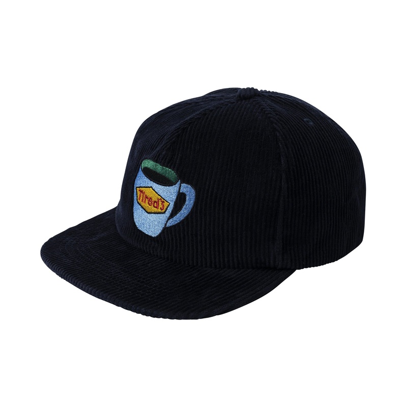 Tired Tired’s Washed Cord Cap Navy