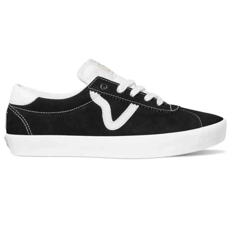 VANS SKATE SPORT BLACK WHITE 9