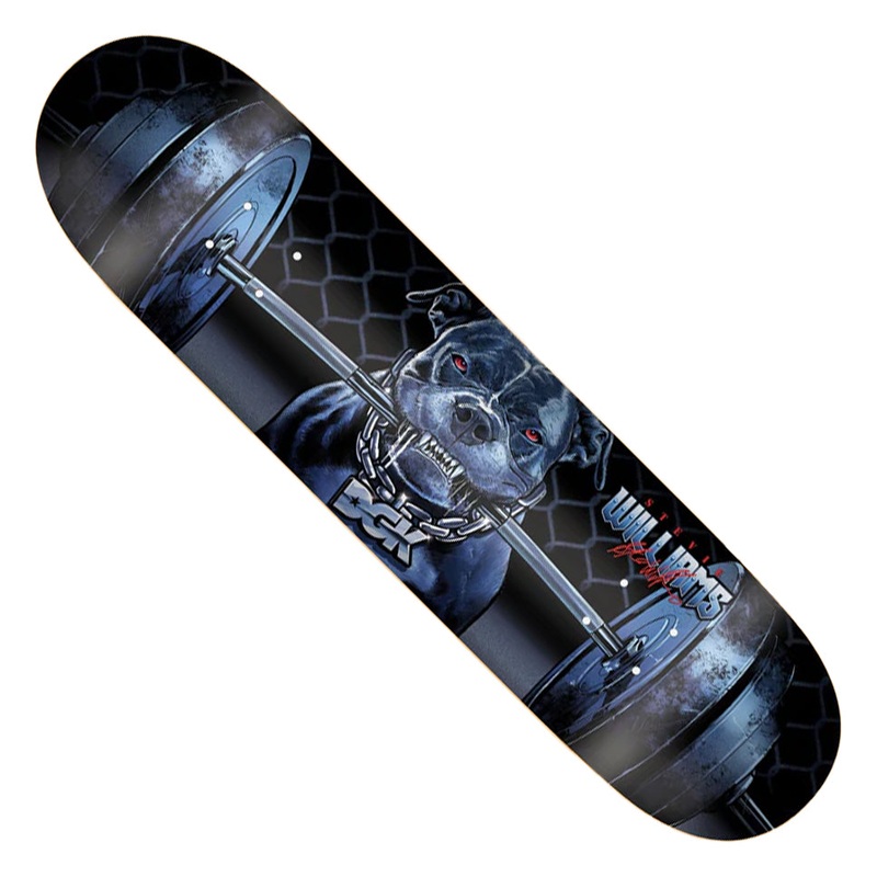 DGK Stevie Williams Caged Deck Black 8.06 x 31.75 WB:14.25