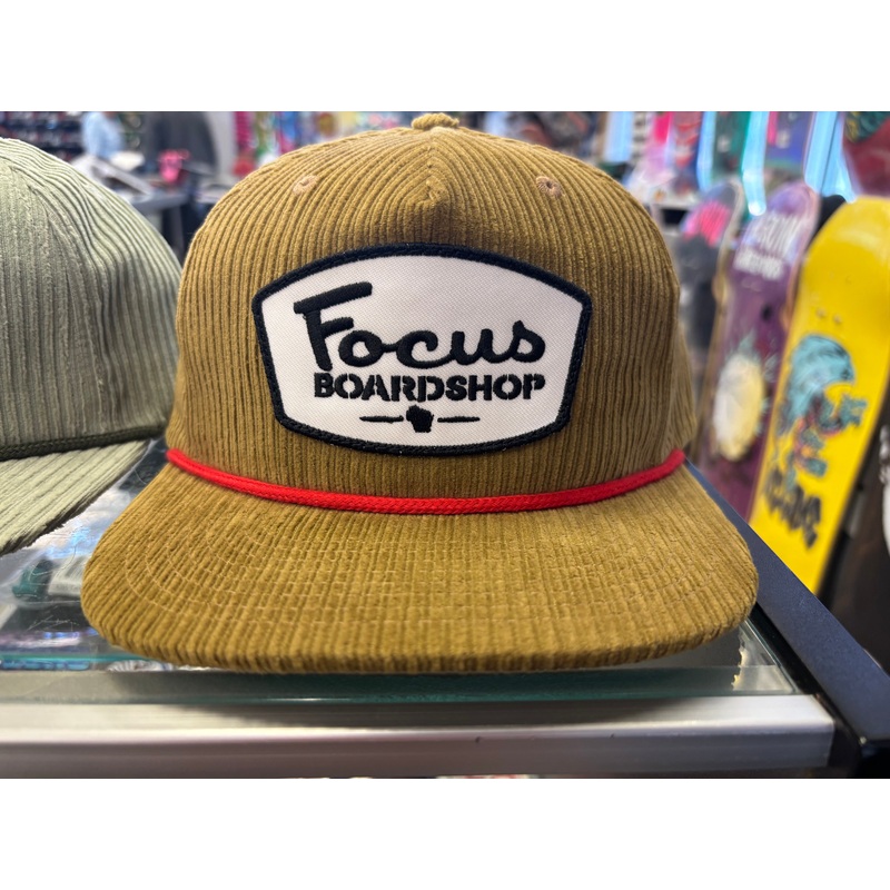 Focus Boardshop Corduroy Cap Moss Green