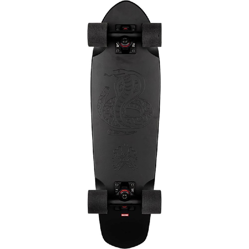 Globe Blazer Black The F Out 26″ Cruiser Longboard with Kicktail Complete