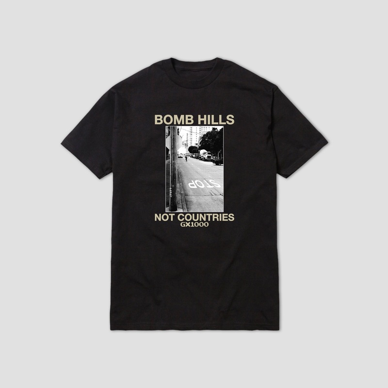 GX1000 Bomb Hills T-Shirt Black / Cream Small