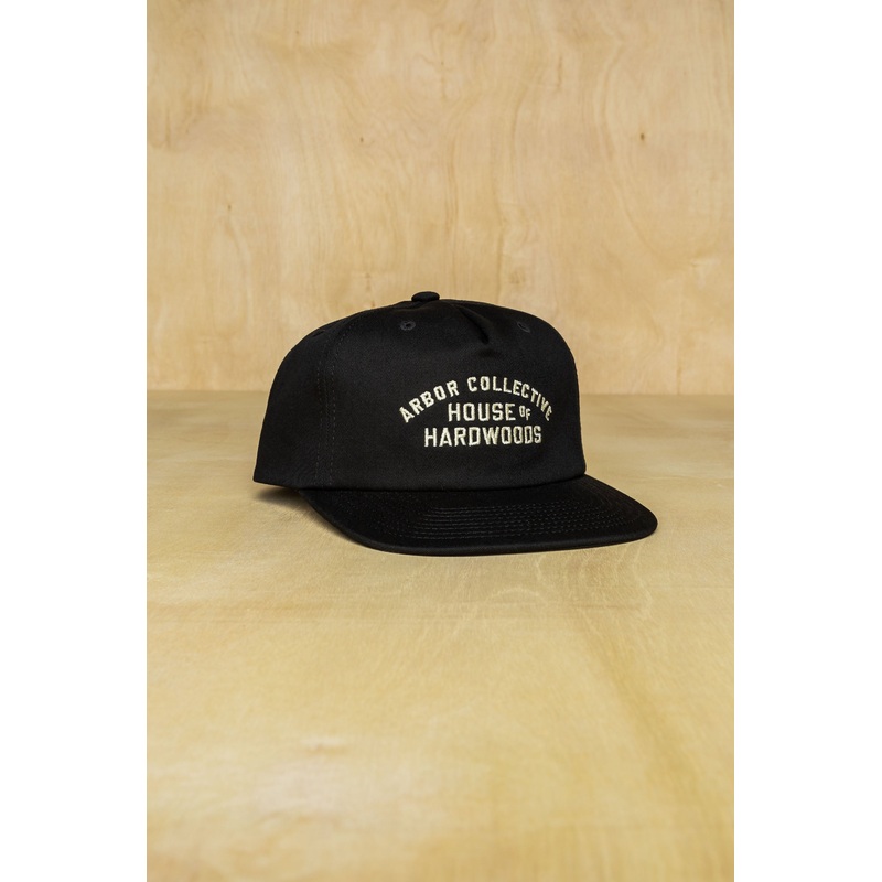 House of Hardwoods Cap OS Black