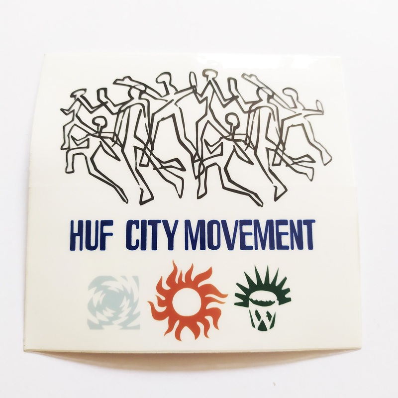 HUF “Movement” Skate Sticker