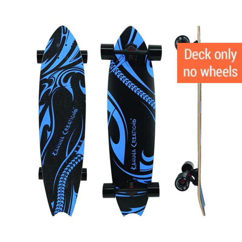 Kahuna Creations Haka Moko 39″ Longboard Deck Only Deck